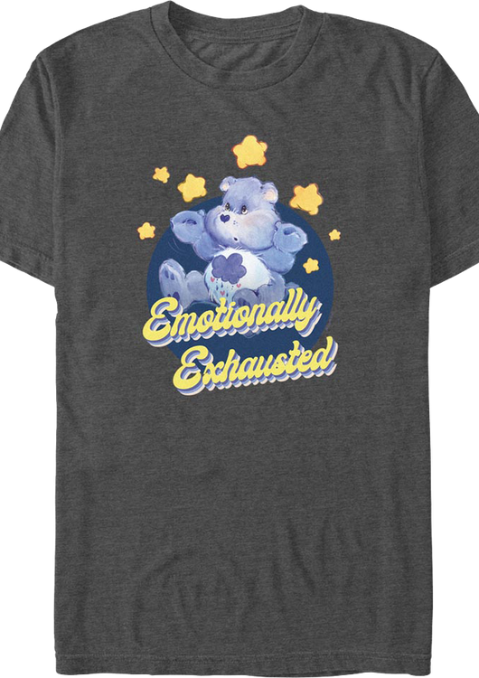 Emotionally Exhausted Care Bears T-Shirt - main product image