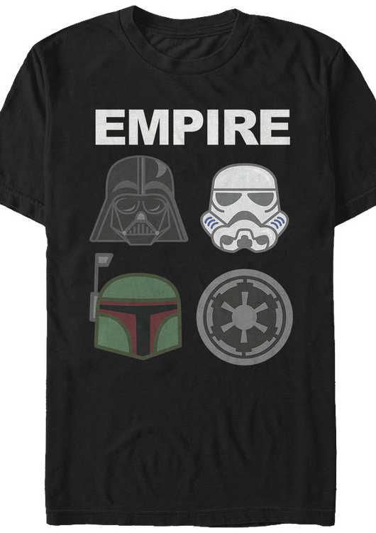 Empire Emojis Star Wars T-Shirt - main product image
