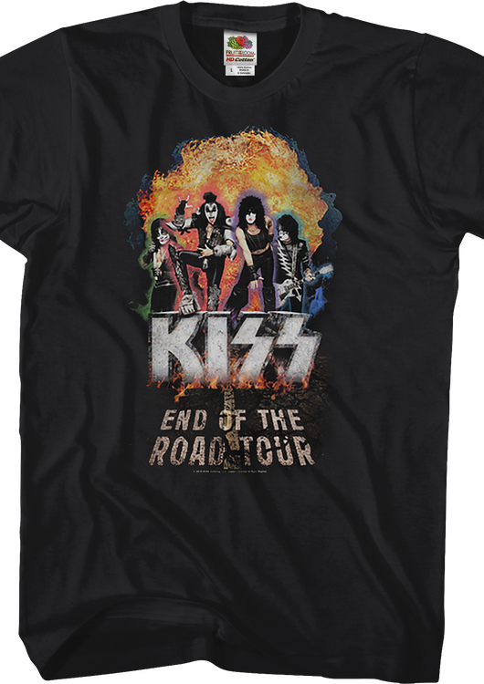 End Of The Road Tour KISS T-Shirt - main product image