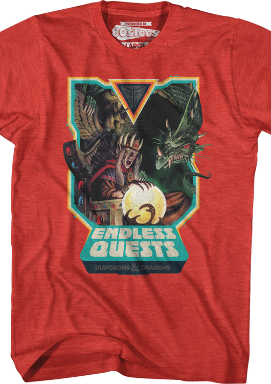 Endless Quests Dungeons & Dragons T-Shirt - main product image