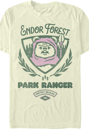 Endor Forest Park Ranger Star Wars T-Shirt