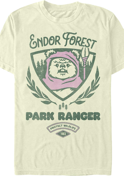 Endor Forest Park Ranger Star Wars T-Shirt - main product image
