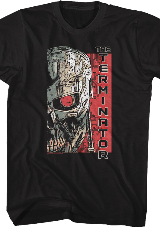 Endoskeleton Illustration Terminator T-Shirt - main product image