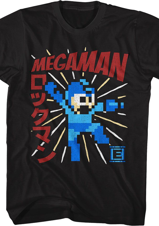Energy Boost Mega Man T-Shirt - main product image