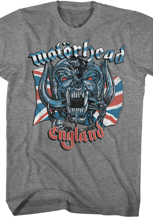 England Union Jack Motorhead T-Shirt - main product image