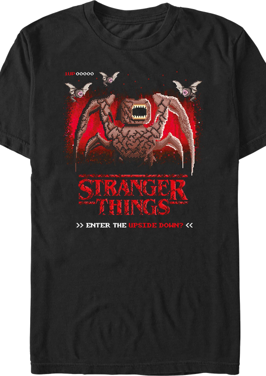 Enter The Upside Down Stranger Things T-Shirt - main product image