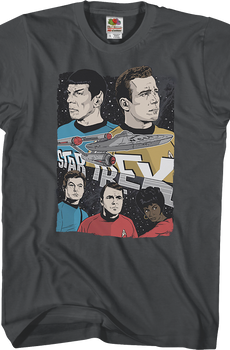 Enterprise Crew Star Trek T-Shirt