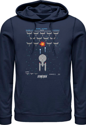 Enterprise Invaders Star Trek Hoodie