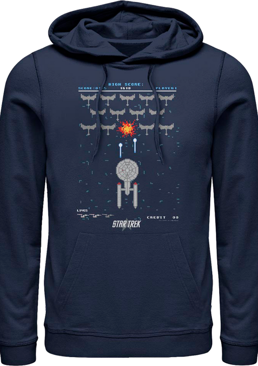 Enterprise Invaders Star Trek Hoodie - main product image