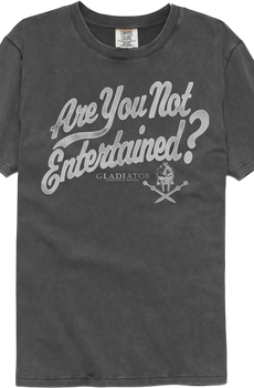 Entertained Gladiator Comfort Colors Brand T-Shirt