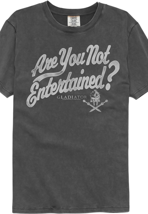 Entertained Gladiator Comfort Colors Brand T-Shirt