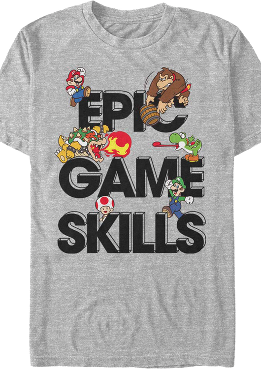 Epic Game Skills Nintendo T-Shirt - main product image