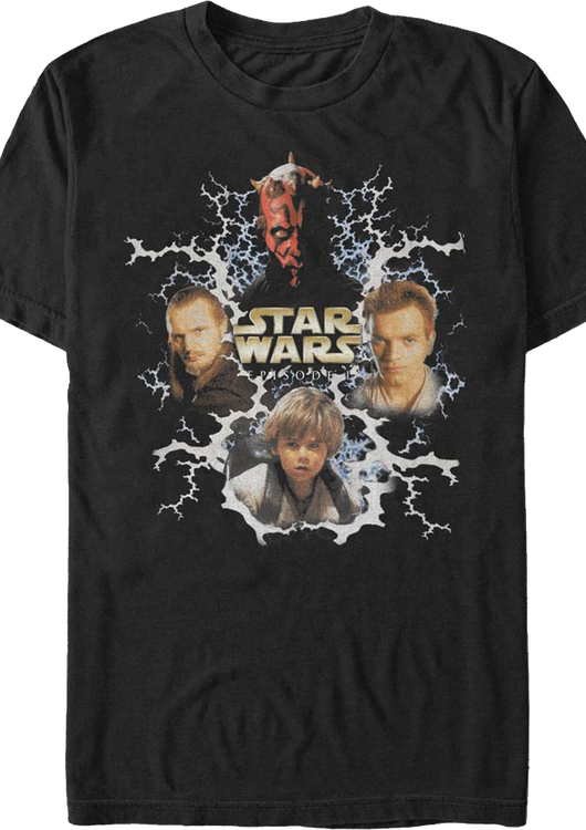 Episode I Collage Star Wars T-Shirt - main product image