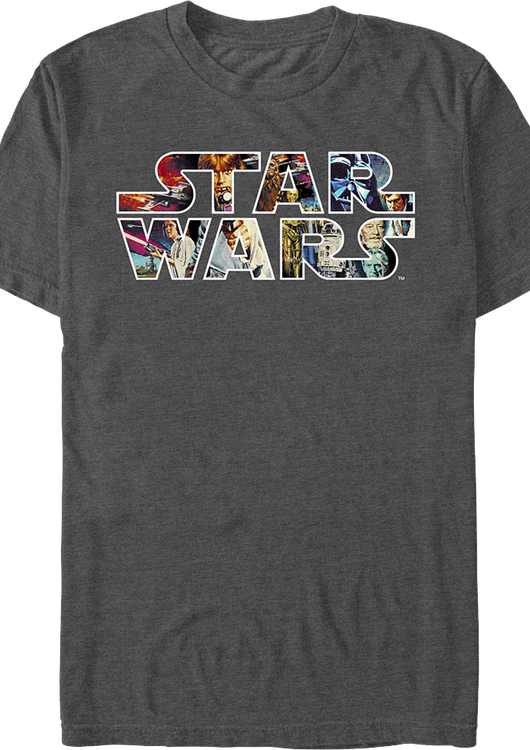 Episode IV Logo Star Wars T-Shirt - main product image