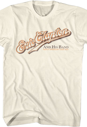 North American Tour 1979 Eric Clapton T-Shirt