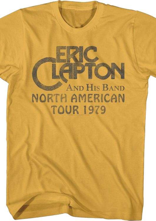 Vintage North American Tour 1979 Eric Clapton T-Shirt - main product image