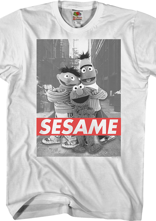Ernie Elmo Bert Sesame Street T-Shirt - main product image