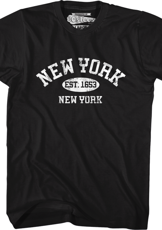Est. 1653 New York T-Shirt - main product image