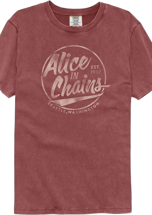 Est. 1987 Alice In Chains Comfort Colors Brand T-Shirt - main product image