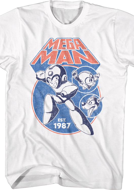 Est. 1987 Mega Man T-Shirt - main product image