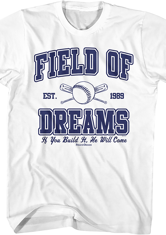 Est. 1989 Field Of Dreams T-Shirt - main product image