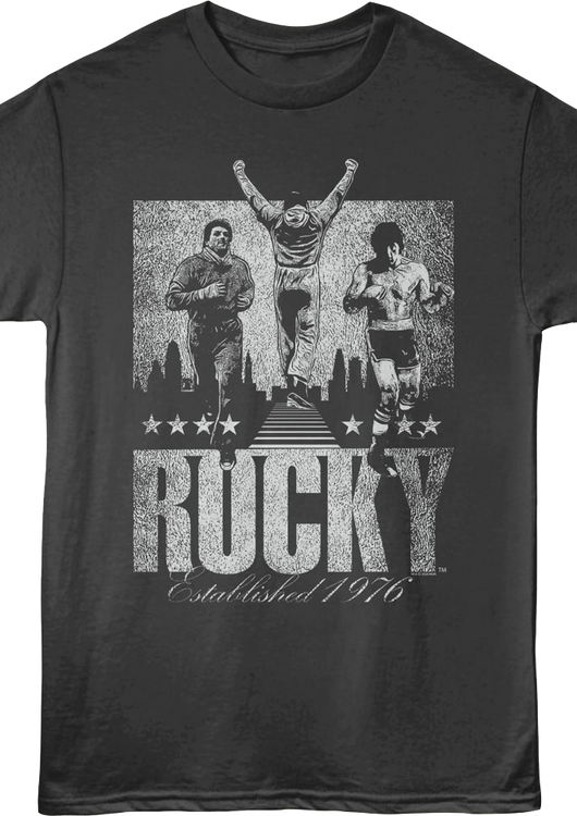 Established 1976 Rocky T-Shirt - main product image