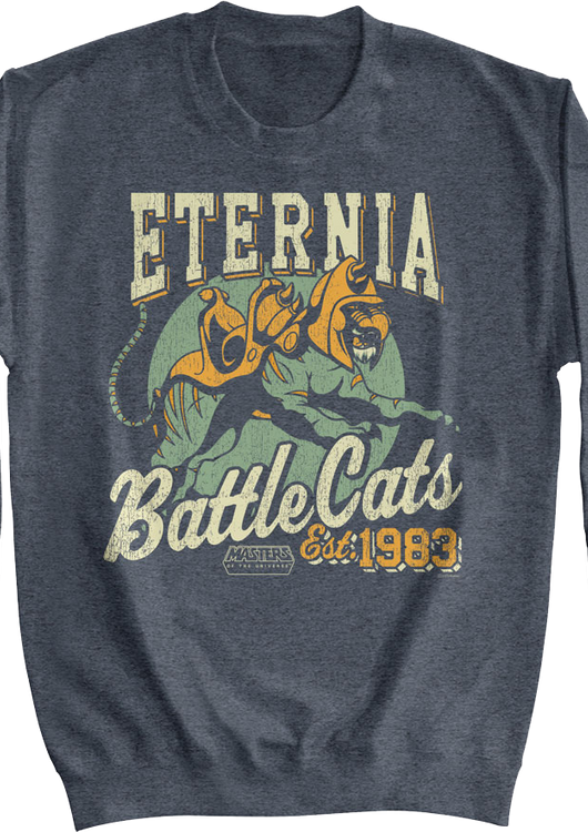 Eternia Battle Cats Masters of the Universe Sweatshirt - main product image