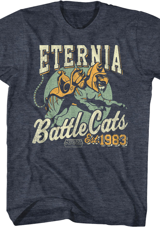 Vintage Eternia Battle Cats Masters of the Universe T-Shirt - main product image