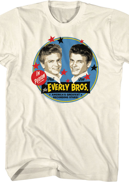 Phil & Don Everly Brothers T-Shirt - main product image