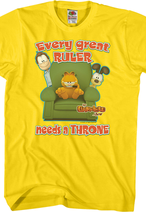 Every Great Ruler Garfield T-Shirt