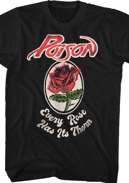Every Rose Has Its Thorn Poison Shirt - main product image