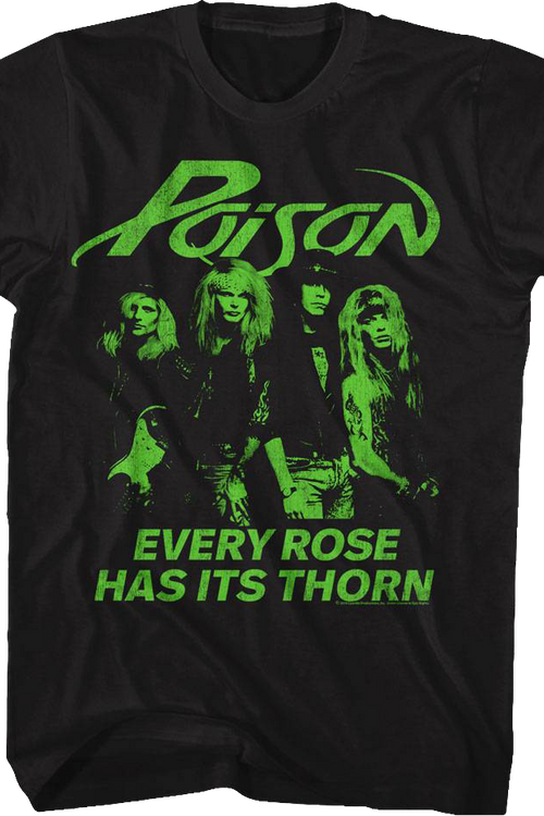 Every Rose Has Its Thorn Poison T-Shirtmain product image