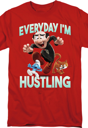 Everyday I'm Hustling Smurfs T-Shirt