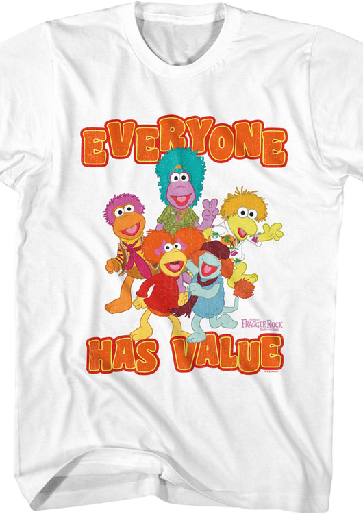 Everyone Has Value Fraggle Rock T-Shirt - main product image