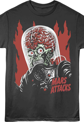 Evil Alien Mars Attacks T-Shirt