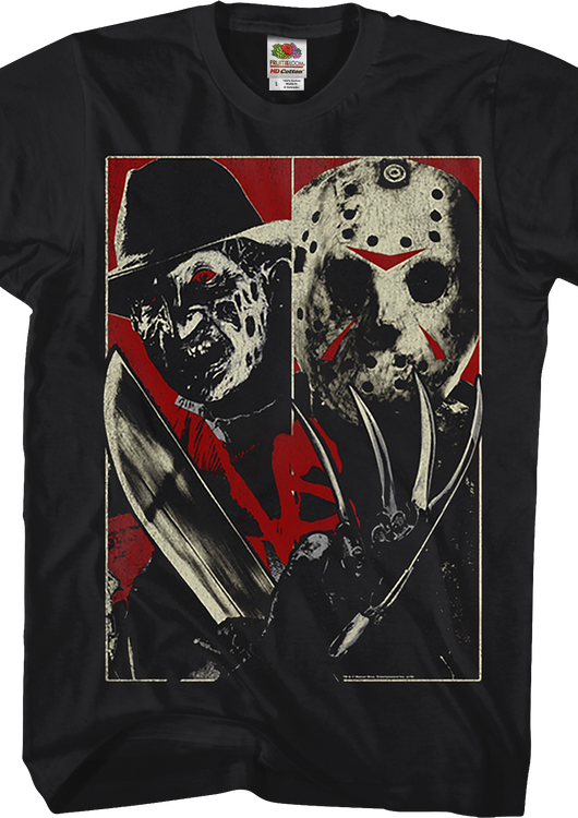 Evil Battles Evil Freddy vs. Jason T-Shirt - main product image
