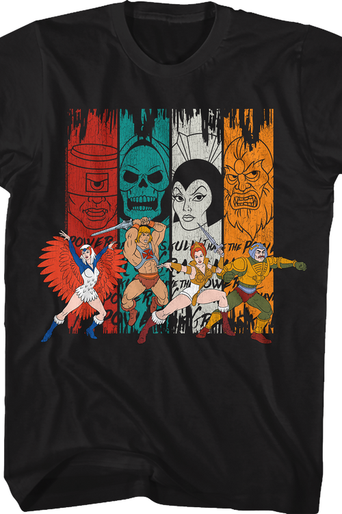 Evil Brush Strokes Masters of the Universe T-Shirtmain product image
