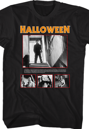 Evil Collage Halloween T-Shirt