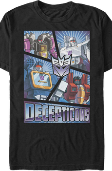 Evil Decepticons Transformers T-Shirt