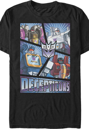 Evil Decepticons Transformers T-Shirt