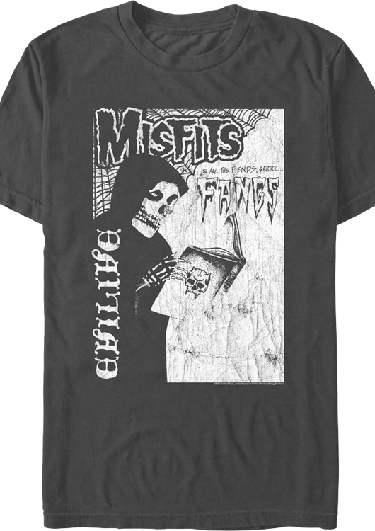 Evilive Fangs Misfits T-Shirt - main product image