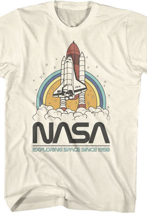 Exploring Space Since 1958 NASA T-Shirt