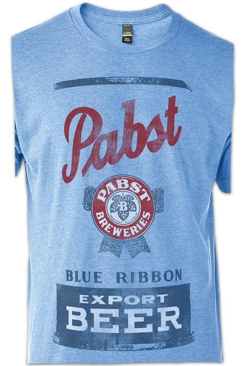 Export Beer Pabst Blue Ribbon T-Shirtmain product image