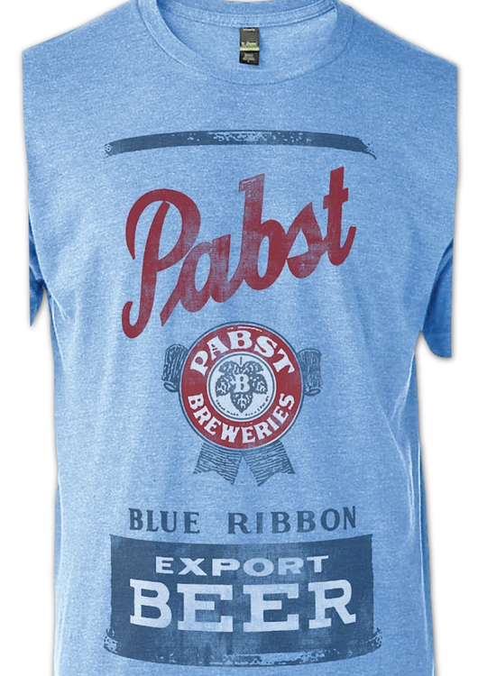 Export Beer Pabst Blue Ribbon T-Shirt - main product image