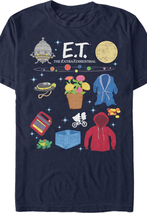 Extra-Terrestrial Items ET Shirt