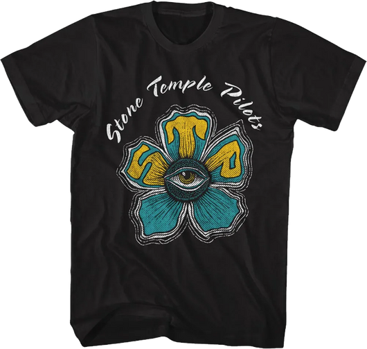 Flower Logo Stone Temple Pilots T-Shirt - main product image