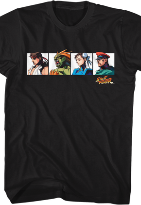 Fab Four Street Fighter T-Shirt
