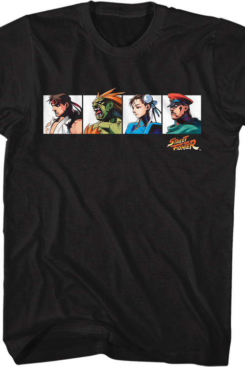 Fab Four Street Fighter T-Shirtmain product image