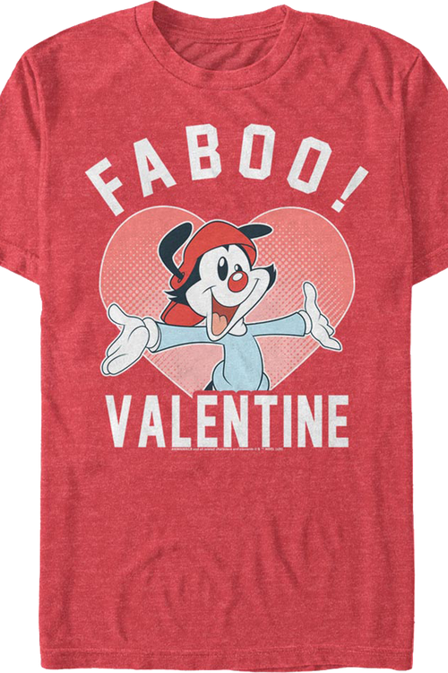 Faboo Valentine Animaniacs T-Shirtmain product image