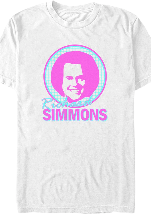 Face Logo Richard Simmons T-Shirt - main product image